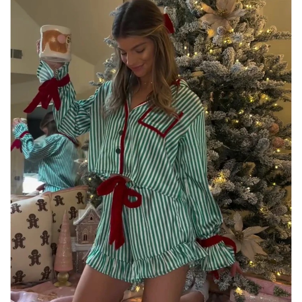 Girly Christmas Pajamas